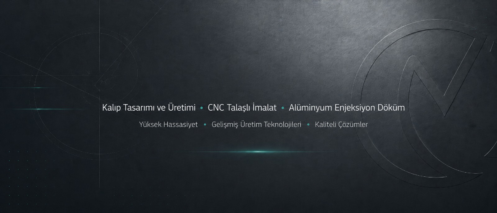Kalıp tasarımı, CNC talaşlı imalat ve alüminyum enjeksiyon döküm